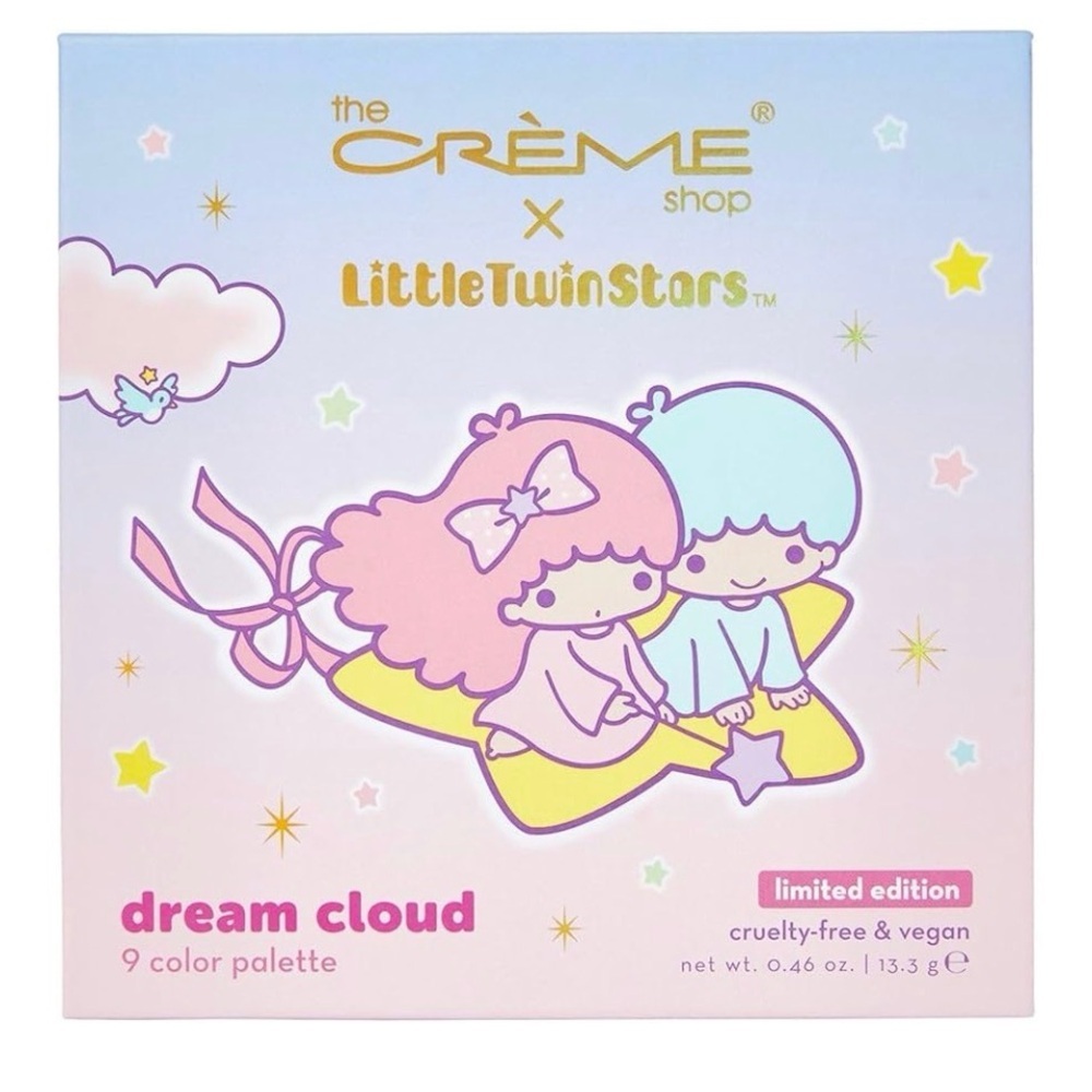 The Crème Shop x Little Twin Stars "Dream Cloud" 9-Color Eyeshadow Palette